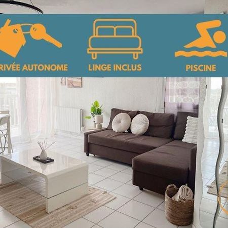 Sun7 View Montpellier Piscine Parking Gratuit Lejlighed Grabels Eksteriør billede