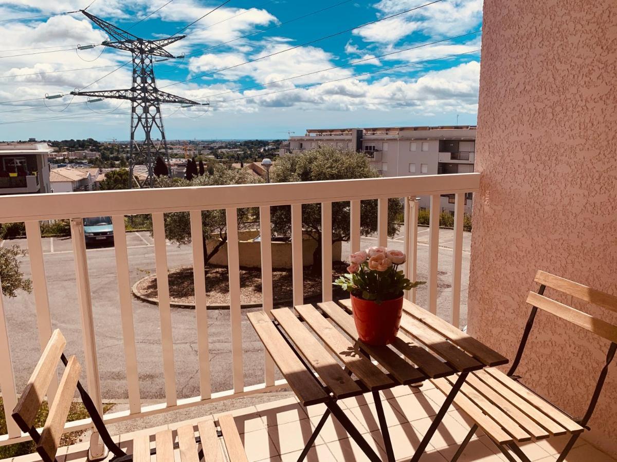 Sun7 View Montpellier Piscine Parking Gratuit Lejlighed Grabels Eksteriør billede
